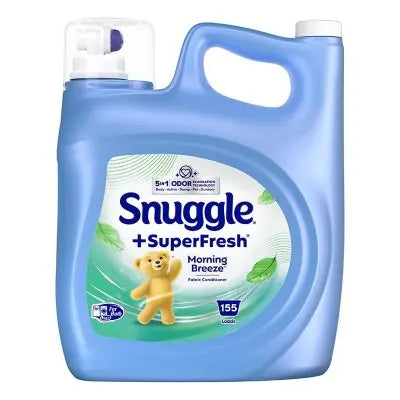 Snuggle SuperFresh Flüssig-Weichspüler, Original, 155 Waschladungen, 4,85 l