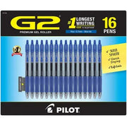 Pilot G2 Gelschreiber mit Druckmechanismus, Fein, 0,7 mm, 16er-Pack, Farbe wählbar