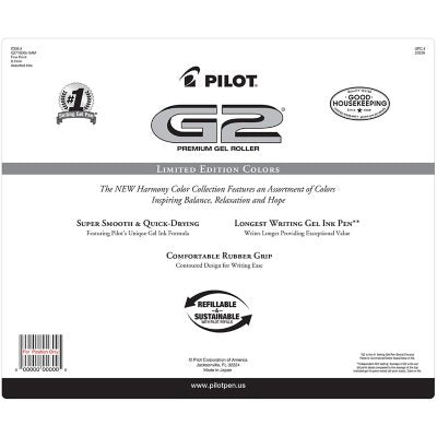G2 Premium Gel Roller Assorted Ink 16pk Fine Point