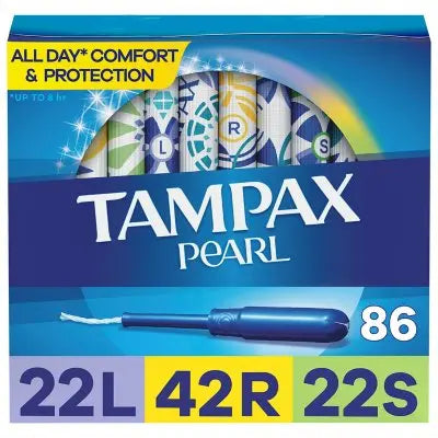 Tampax Pearl Tampons Trio Pack, unparfümiert, 86 St.