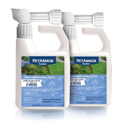 PetArmor Home Flea & Tick Yard and Premise Spray Bundle, 12 Week Protection, 32 fl oz., 2 pk.
