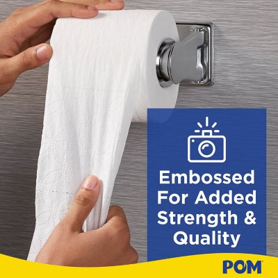 POM 2-Ply Toilet Paper 473 sheets/roll, 45 rolls