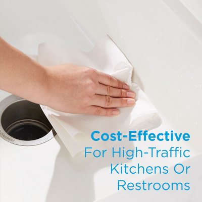 Marathon Premium Centerpull 1-Ply Paper Towels, White 303 sheets/roll, 6 rolls