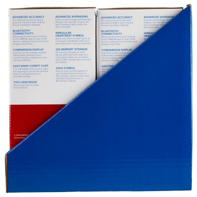 Omron 7 Series Upper Arm Bluetooth Blood Pressure Monitor with AC Adapter