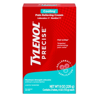 Tylenol Precise Cooling Pain Relieving Cream, 4 oz., 2 pk.