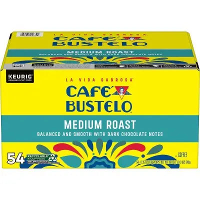 CafÃ© Bustelo Medium Roast Coffee K-Cup Pods, 54 ct.