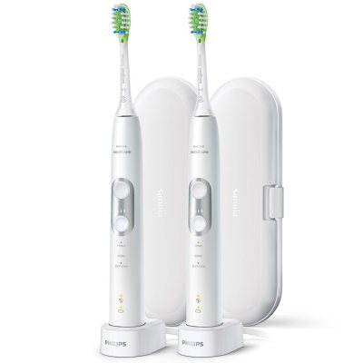 Philips Sonicare 6100 ProtectiveClean Power Toothbrush, 2 pk. - Choose Your Color