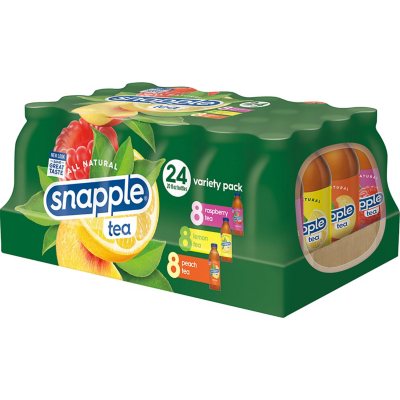 Snapple Tea Variety Pack 20  fl. oz. bottles, 24 pk.