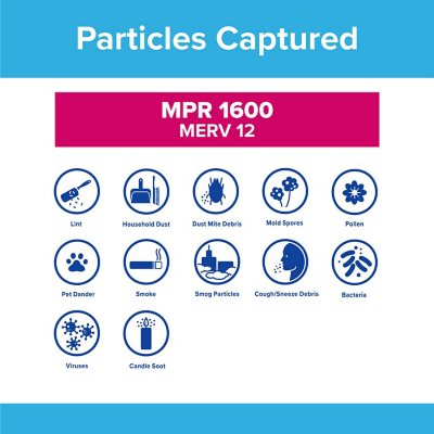 Filtrete Ultra Allergen Bacteria and Virus 1600 MPR 4pk