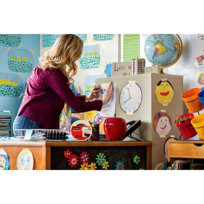 Scotch Masking Tape, .94" x 54.6 yds., 3" Core, Tan, 9 Pack