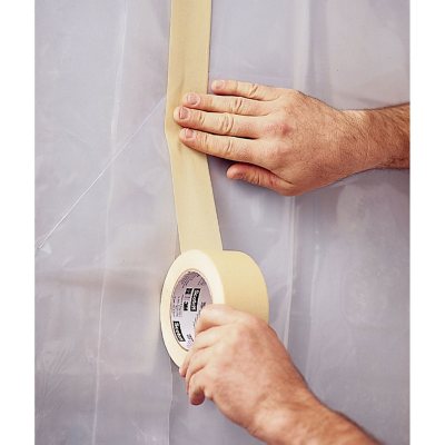 Scotch Masking Tape, .94" x 54.6 yds., 3" Core, Tan, 9 Pack