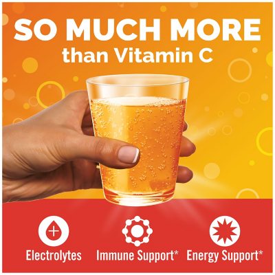 Emergen-C Drink Mix Variety Pack, Super Orange, Raspberry & Tangerine, 29.1 oz., 90 ct.