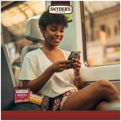 Snyder's of Hanover Variety Pack Pretzel Pieces, 2.25 oz., 20 pk.