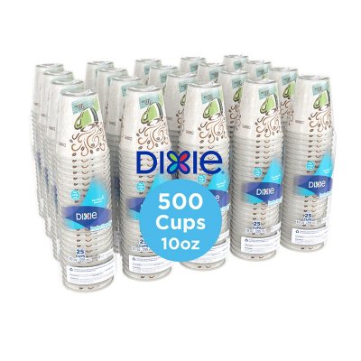 Dixie PerfecTouch Insulated Hot/Cold Paper Cups, Coffee Haze, Various Sizes