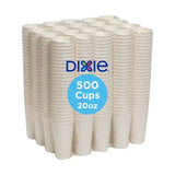 Dixie PerfecTouch Insulated Paper Cups, White, Various Sizes