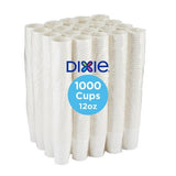 Dixie PerfecTouch Insulated Paper Cups, White, Various Sizes