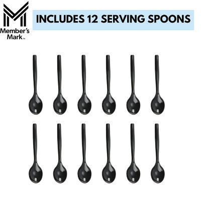 Member's Mark Heavyweight Plastic Serving Spoons 12 ct.