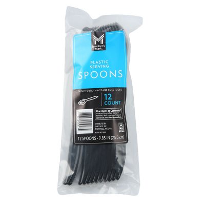 Member's Mark Heavyweight Plastic Serving Spoons 12 ct.