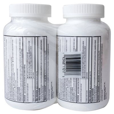 Member's Mark Extra Strength Acetaminophen Caplets, 500 mg, 1200 ct.