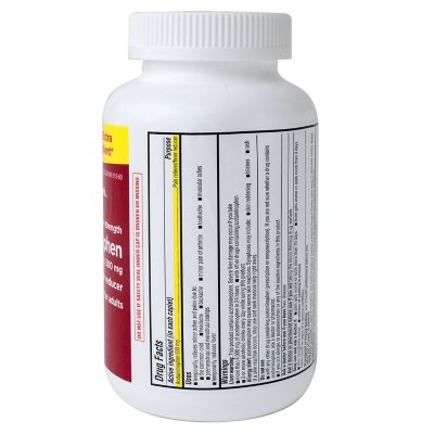 Member's Mark Extra Strength Acetaminophen Caplets, 500 mg, 1200 ct.