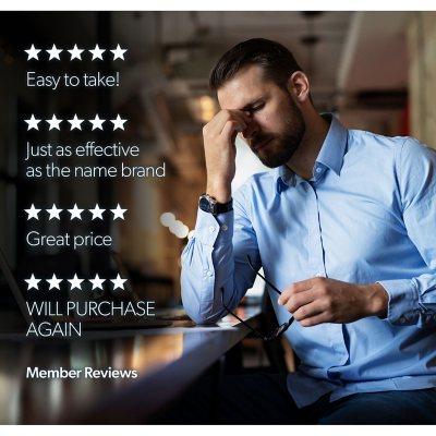 Member's Mark Extra Strength Acetaminophen, 500 mg, 400 ct.