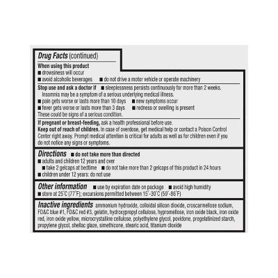 Member's Mark Acetaminophen PM Rapid Release Gelcaps, 375 ct.