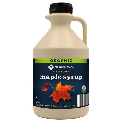 Member's Mark Organic 100% Pure Maple Syrup 32 oz.