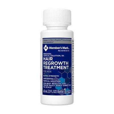 Member's Mark Minoxidil 5%, Hair Regrowth Treatment for Men, 2 oz., 6 ct.