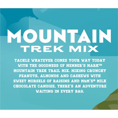 Member's Mark Mountain Trek Trail Mix, 64 oz.
