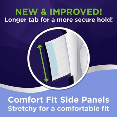 Member's Mark Total Protection Unisex Briefs - Choose Your Size