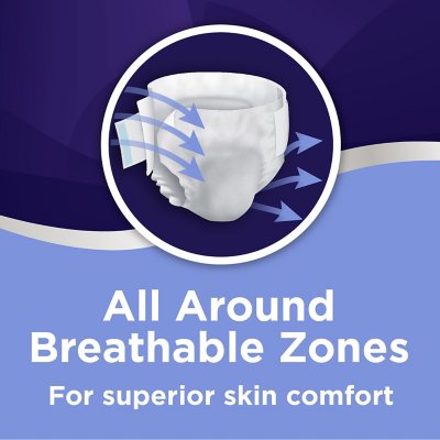 Member's Mark Total Protection Unisex Briefs - Choose Your Size