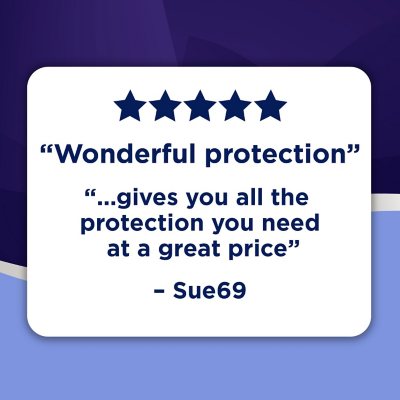 Member's Mark Total Protection Unisex Briefs - Choose Your Size