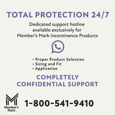 Member's Mark Total Protection Overnight Pad for Women 120 ct.