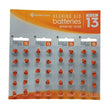 Member's Mark Size 13 Hearing Aid Batteries, 40 Count