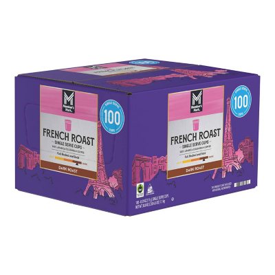 Member's Mark Dark Roast Coffee Pods, French, 100 ct.