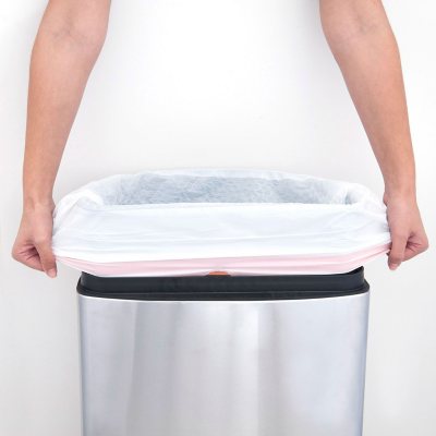 Member's Mark Power Flex Tall Kitchen Drawstring Trash Bags, Lavender 13 gal., 200 ct.