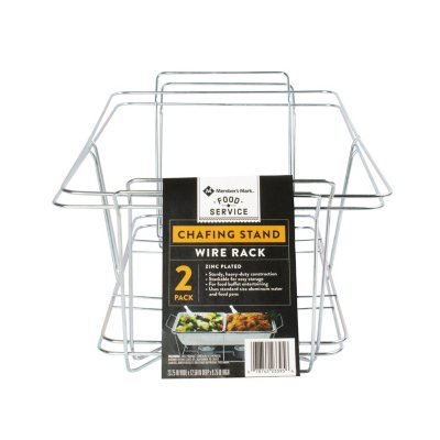 Member's Mark Heavy Duty Chafing Stand Wire Rack, 2 pk.