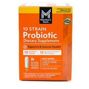 Member's Mark 10-Strain Probiotic Digestive Care Supplement Capsules, 84 ct.