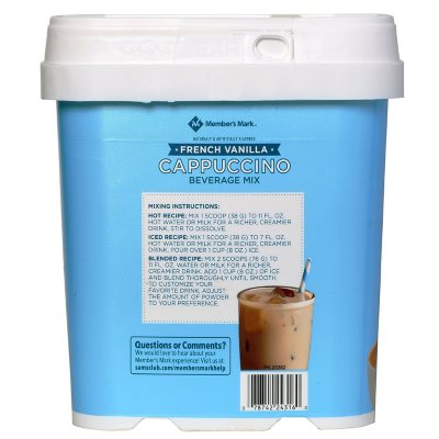 Member's Mark French Vanilla Cappuccino Beverage Mix, 48 oz.