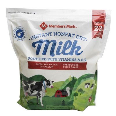 Member's Mark Non-Fat Instant Dry Milk 70.4 oz.