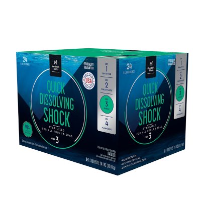 Member's Mark Quick Dissolving Shock Stabilizer 1 lb., 24 ct.