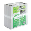 Member's Mark 2" D-Ring View Binder, White 4 pk.