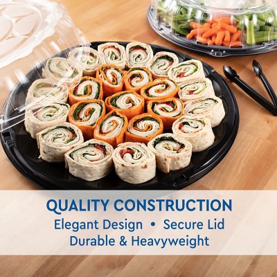 Member's Mark 16" Catering Tray with Covers 5 ct.