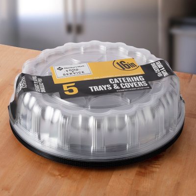 Member's Mark 16" Catering Tray with Covers 5 ct.