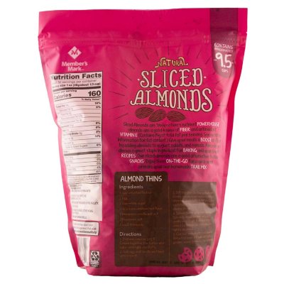 Member's Mark Sliced Almonds 2 lbs.