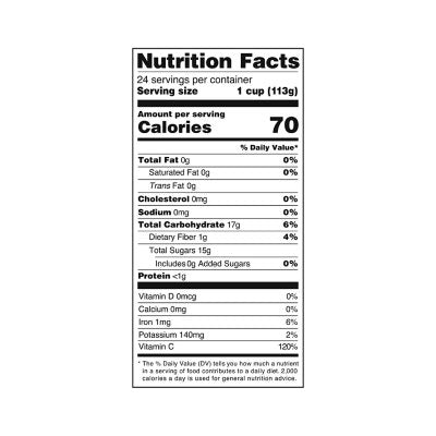 Member's Mark Diced Peach Cups, 4 oz., 24 ct.