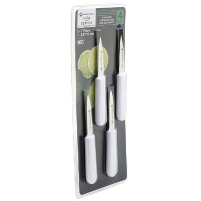 Member's Mark Paring Knives Set with Non-Slip Handle 4 pk.