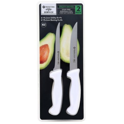 Member's Mark 6" Boning and Utility Knife Set 2 pk.