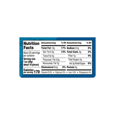 Member's Mark Unsalted Whole Cashews, 33 oz.