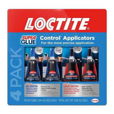 Loctite 2 UltraGel and 2 Ultra Liquid Super Glue 4 pack